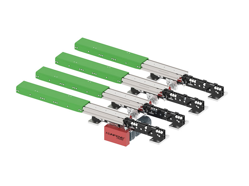 自动化伸缩货叉