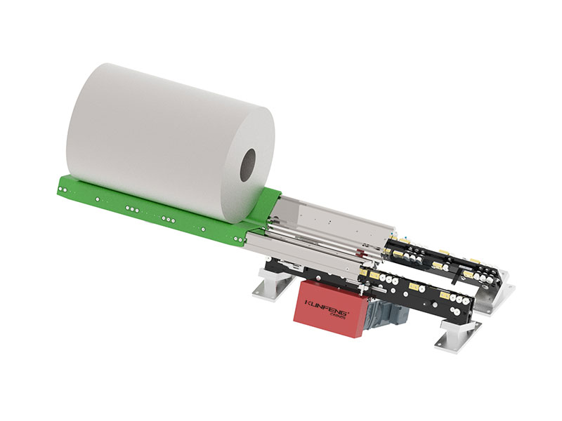 卷料V型伸缩货叉